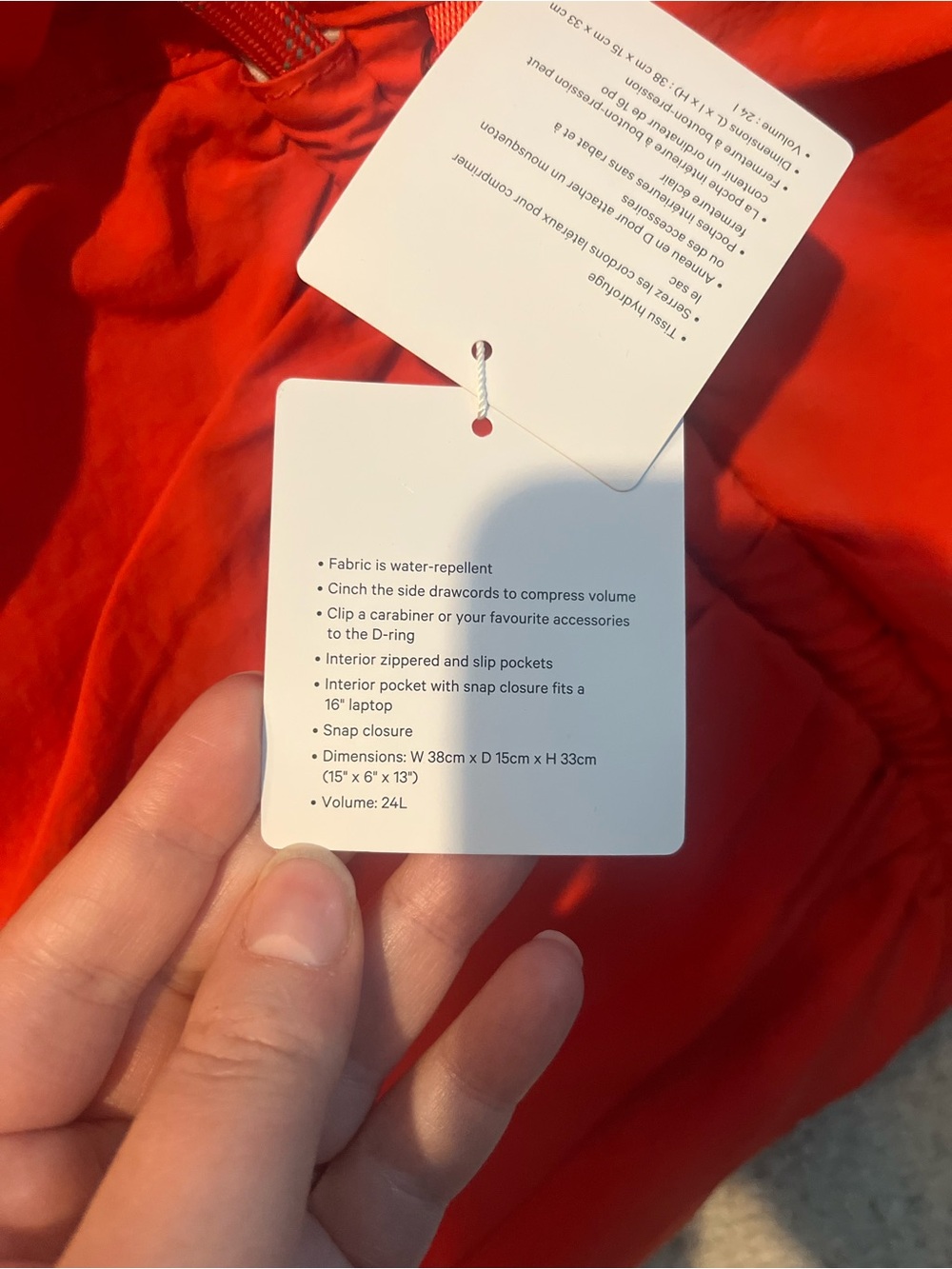 Lululemon Ruched Tote - Picture 6 of 8
